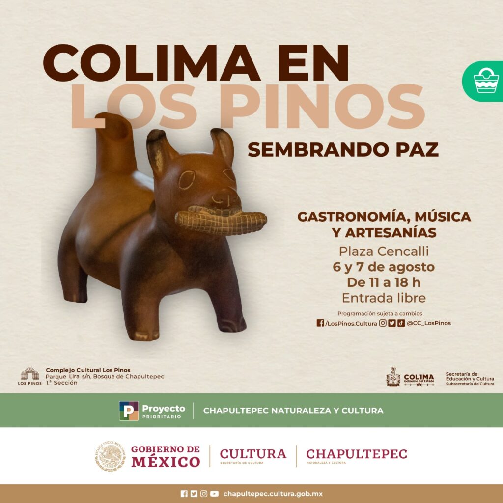 El arte y la comida de Colima en el Complejo Los Pinos
