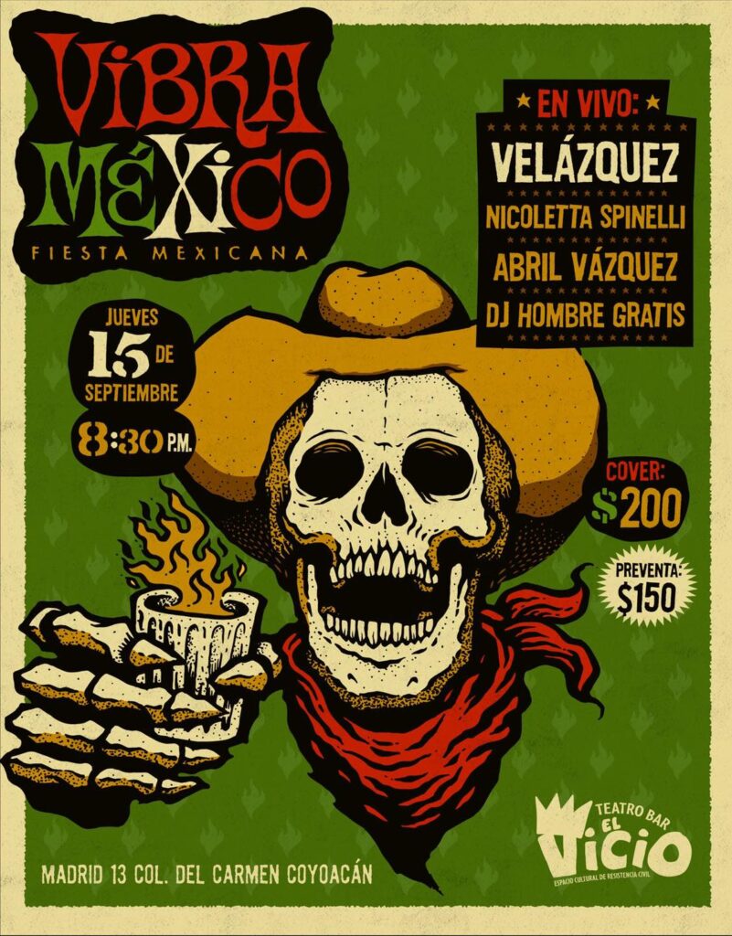 Velázquez presentan: “Vibra México”. Fiesta Mexicana  