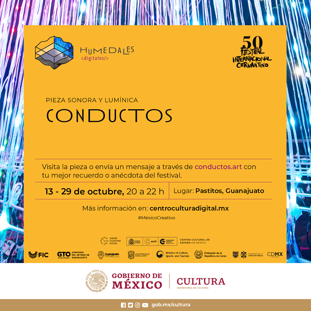 Humedales digitales en el Festival Cervantino