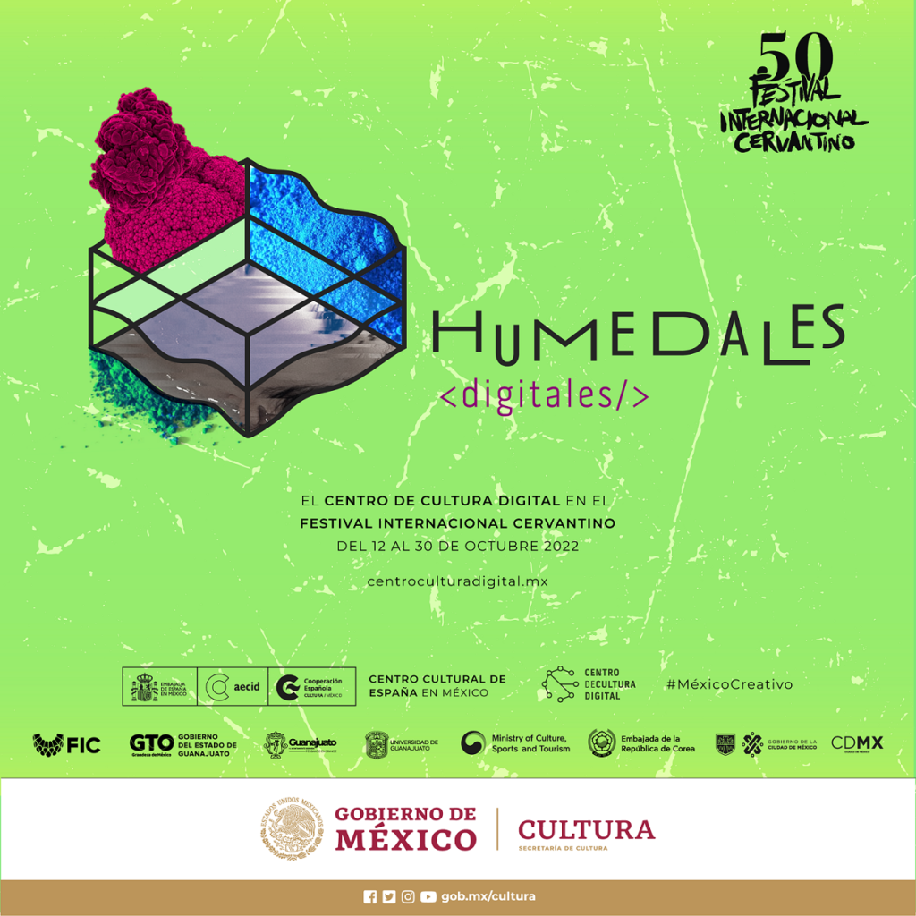 Humedales digitales en el Festival Cervantino