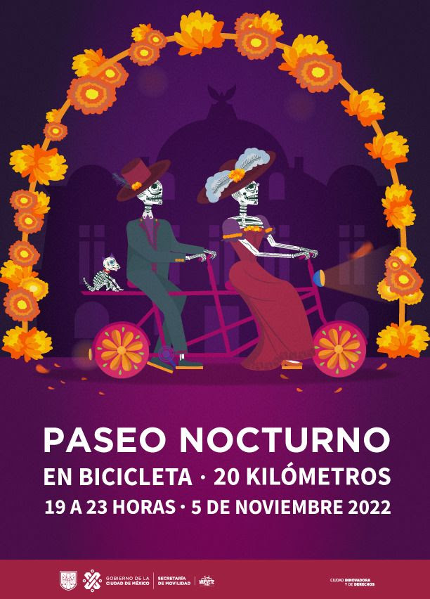 Actividades de Muévete en Bici por Día de Muertos   