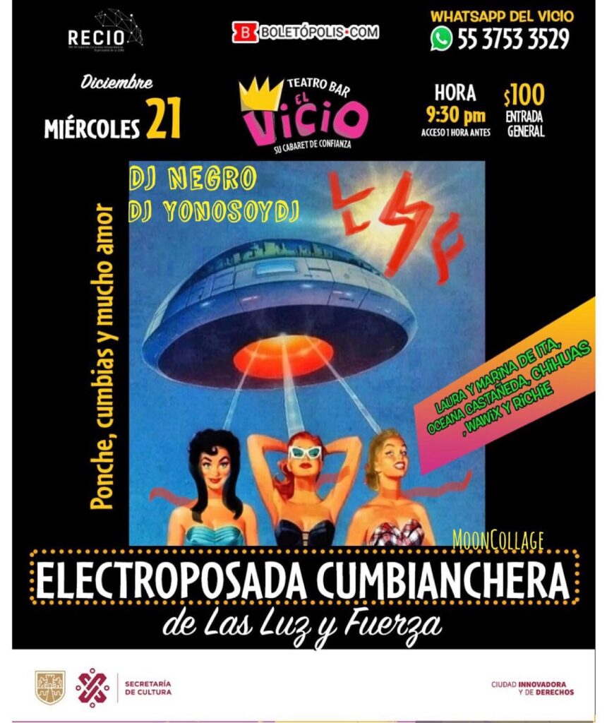 “Electroposada Cumbianchera de Las Luz y Fuerza”