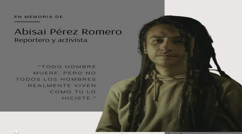 Exigen justicia por asesinato de activista Abisai Pérez 