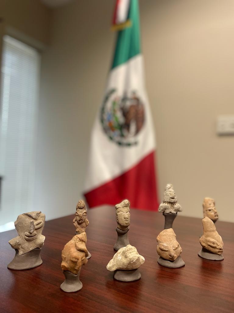 México recupera piezas precolombinas en Georgia EU