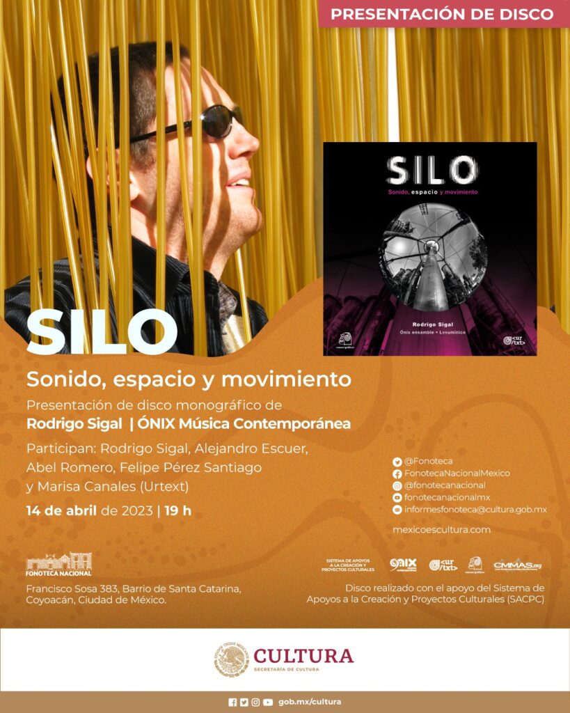 Fonoteca Nacional invita a la presentación del disco Silo