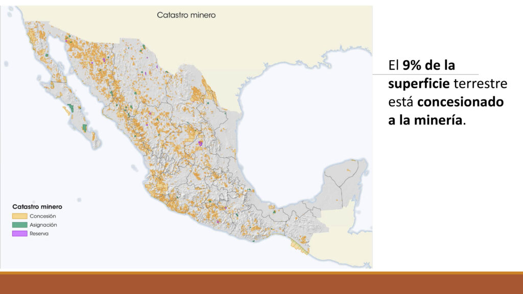 En México hay 97 minas metálicas a cielo abierto 