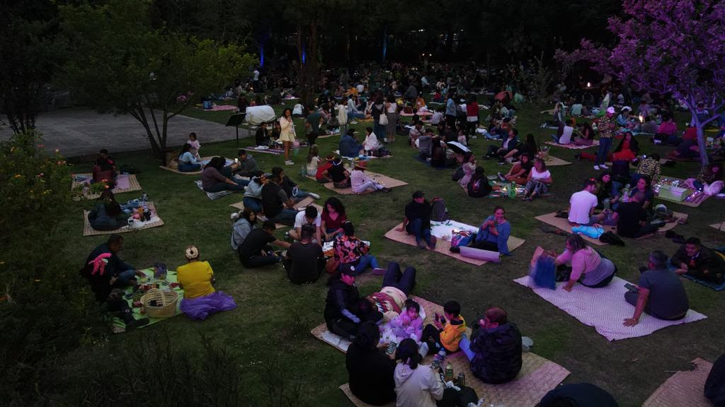 Asisten más de 13 mil personas a picnics nocturnos