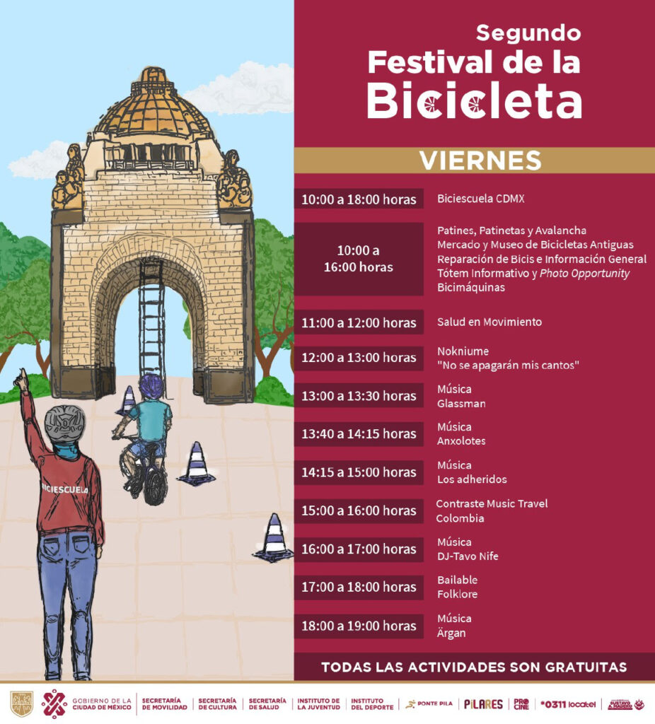Invitan a participar en el Segundo Festival de la Bici