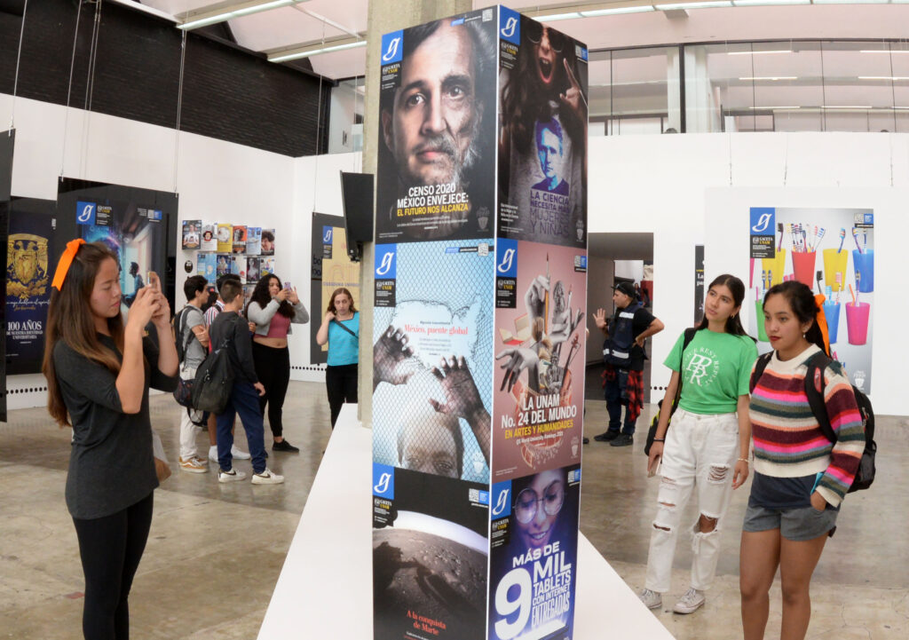 Hasta septiembre  exposición Gaceta UNAM 