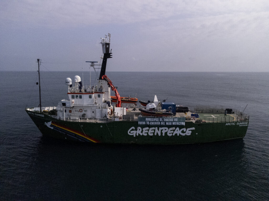 No al gasoducto Puerta al Sureste en el Golfo de México