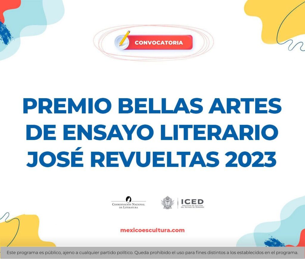 Convocatoria para Premio  Ensayo José Revueltas 2023