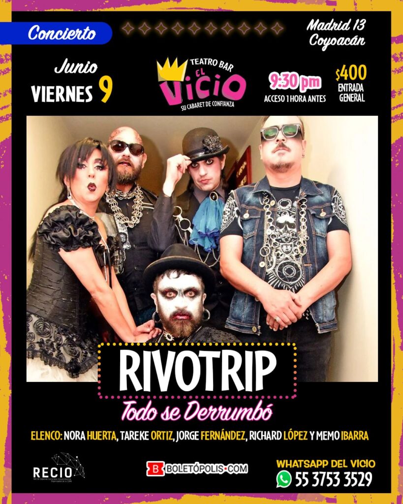 Se presenta Rivotrip : “Todo se Derrumbó”