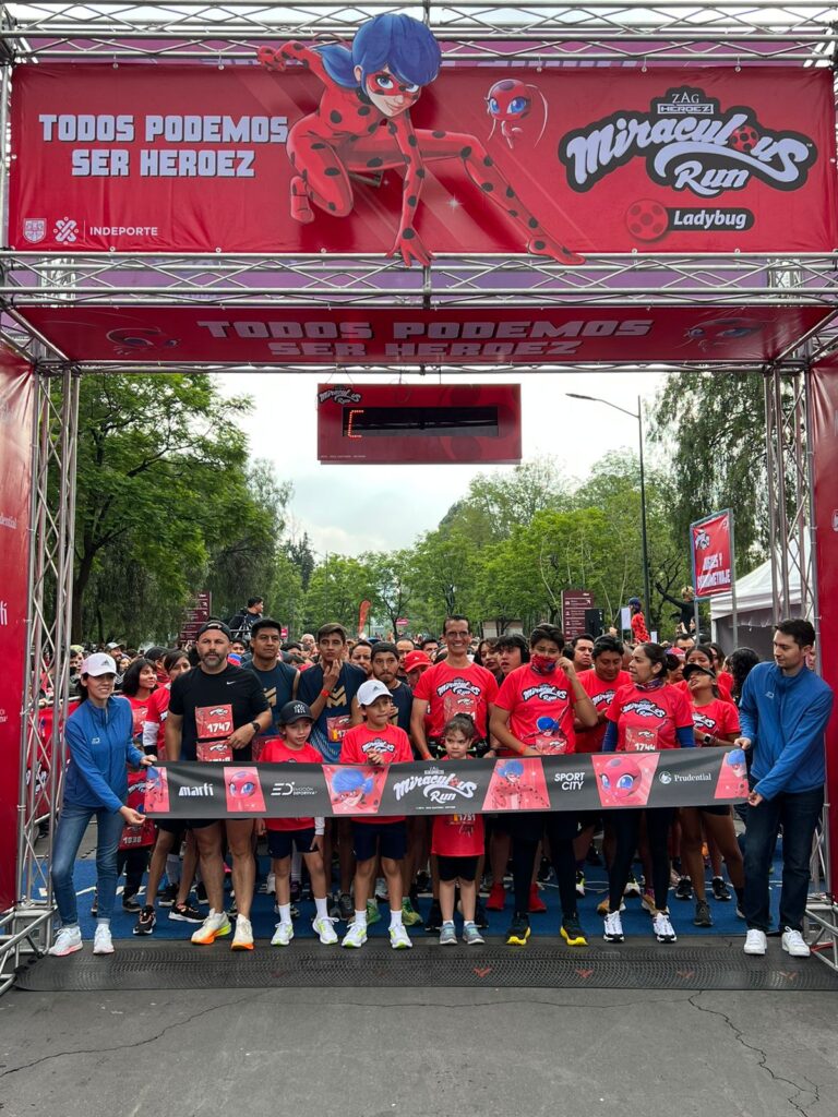 Fomentan deporte en los niños en carrera Miraculous Run