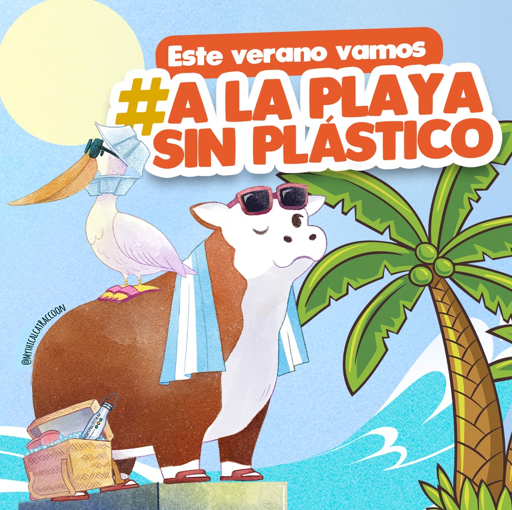 Invitan a ir “a la playa sin plásticos” este verano