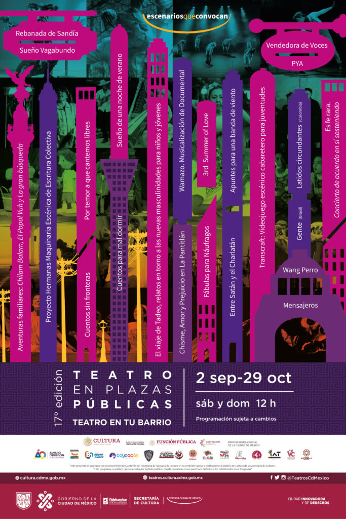 Teatro en Plazas Públicas: teatro en tu barrio