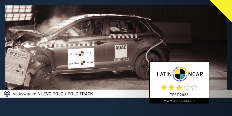 Volkswagen Polo Track obtiene tres estrellas 