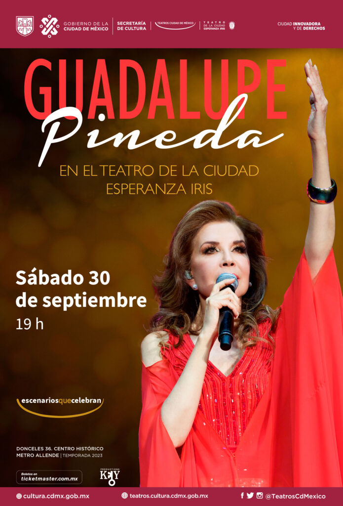 El Esperanza Iris se iluminará con Guadalupe Pineda