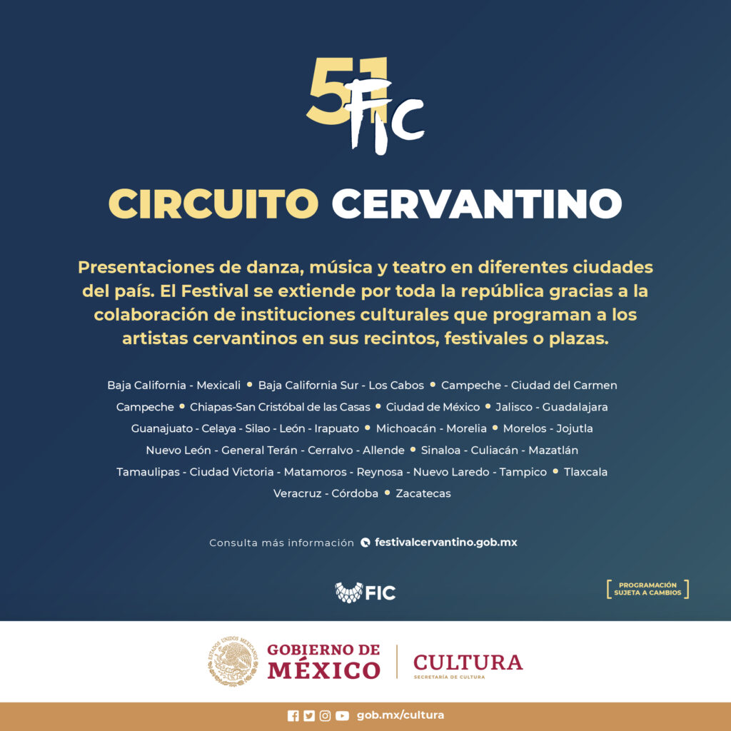 El Circuito Cervantino se extiende a 17 estados 