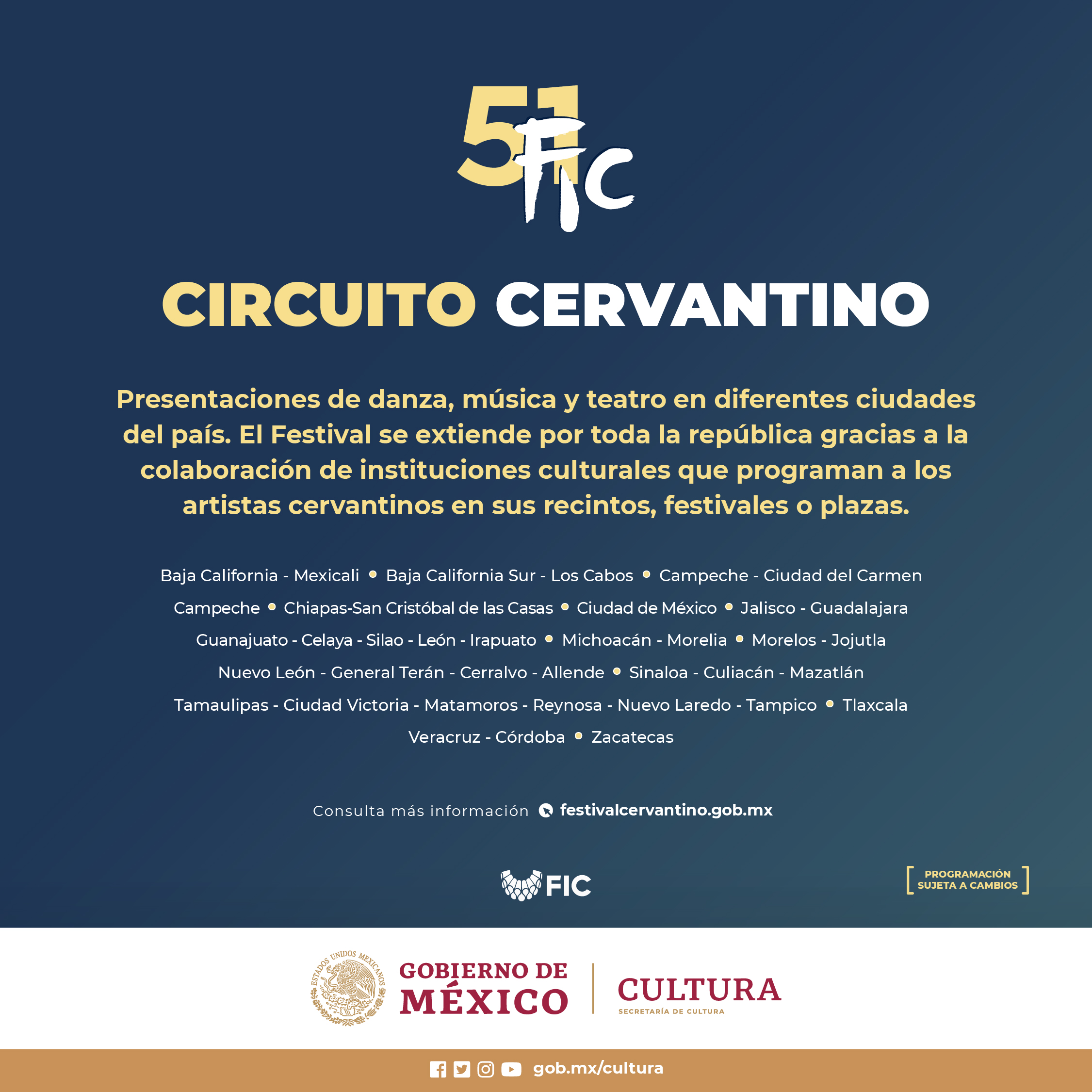 El Circuito Cervantino se extiende a 17 estados - Prensa Animal