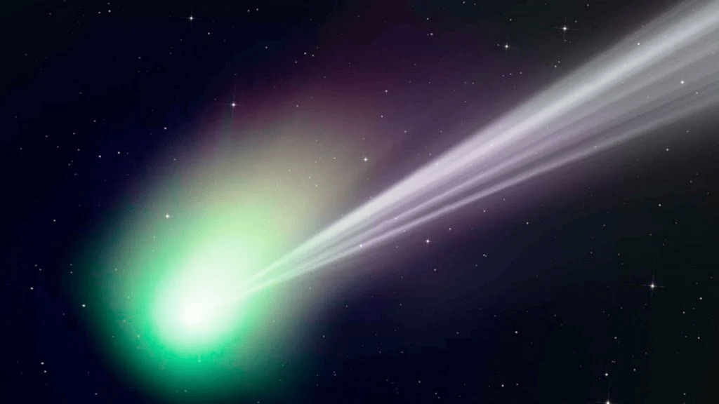 Un cometa verde se acerca a la Tierra después de 50.000