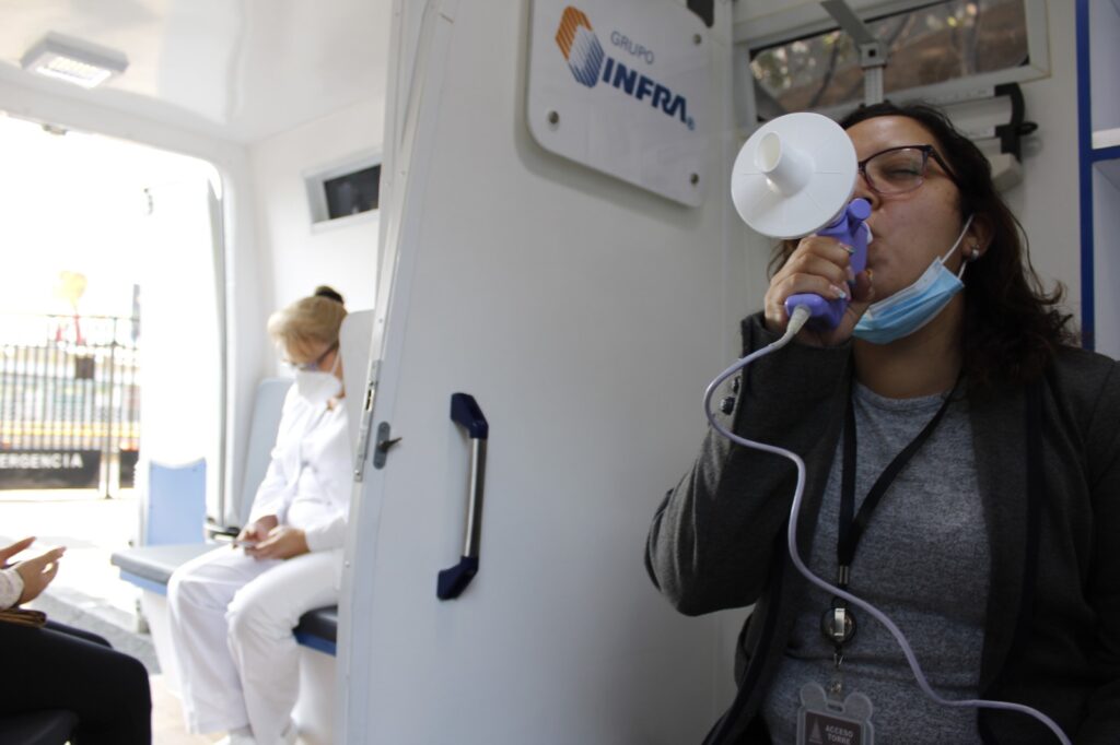 Ofrecen pruebas gratuitas de espirometría a pacientes 