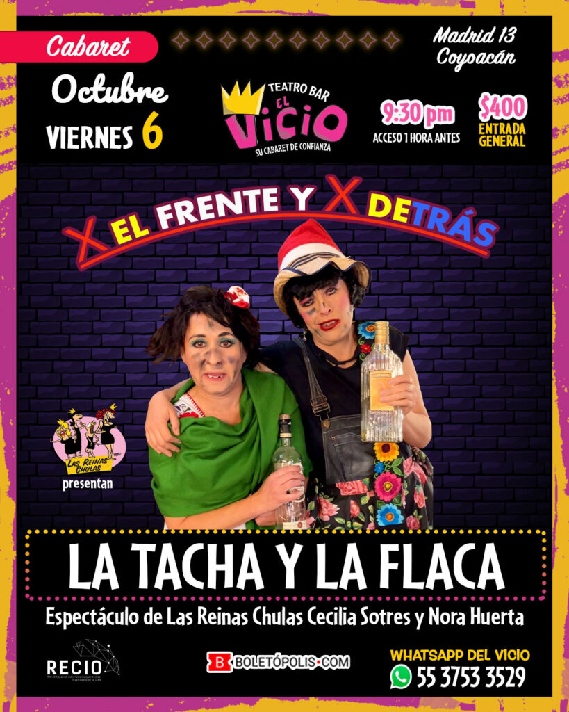 “La Tacha y la Flaca: X el Frente y Por Detrás”