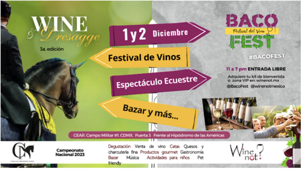 Wine & Dressage by Baco Fest 3a. edición