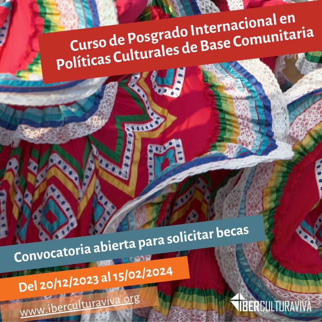 104 becas para Curso de Posgrado en Políticas Culturales 
