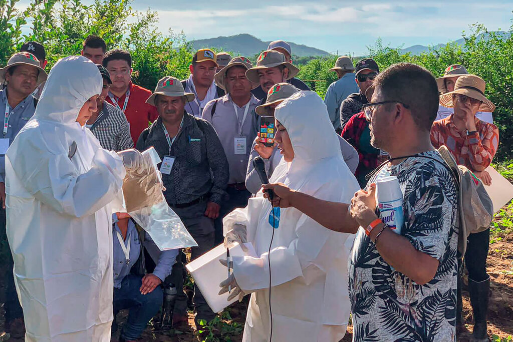 Capacitan a técnicos para manejo fitosanitario de plagas 