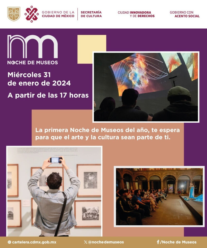 Ofrece primera Noche de Museos 2024 varias actividades 