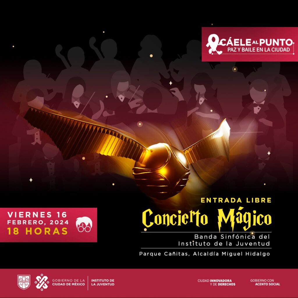 Invita Banda Sinfónica del INJUVE a su concierto mágico 
