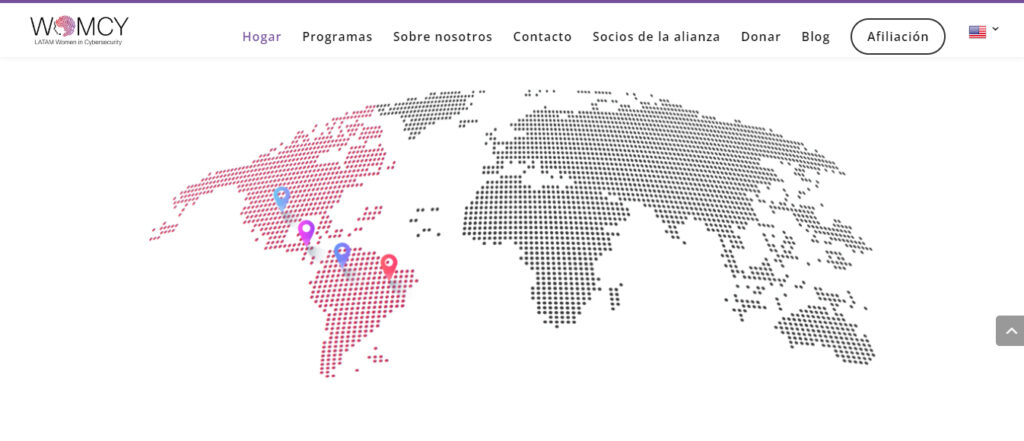 Participación de mujeres de AL en ciberseguridad