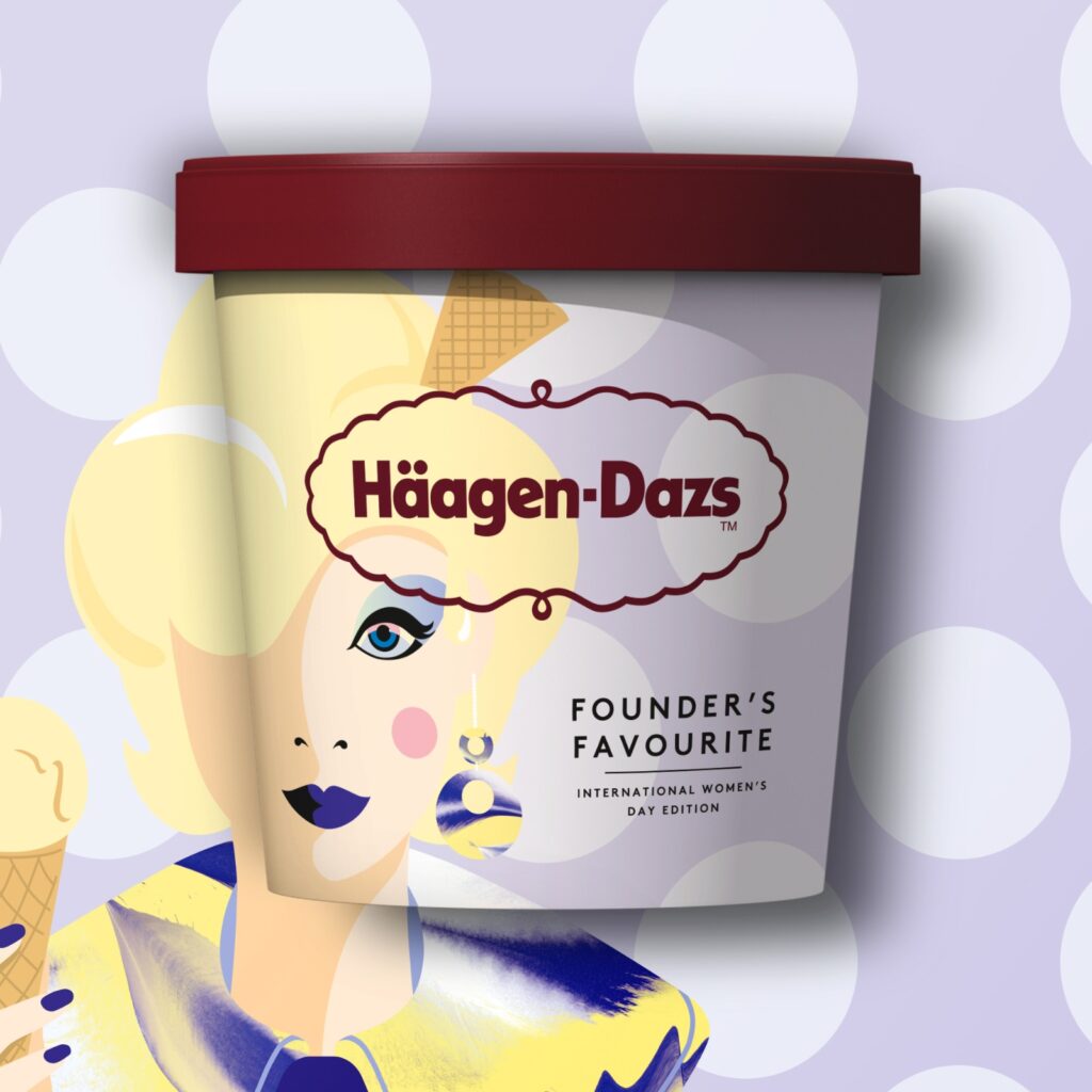 Bolas de helado gratis para conmemorar a las mujeres 