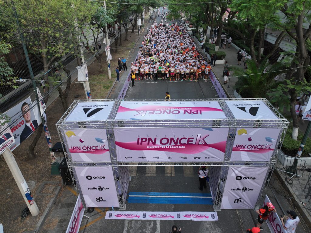 Más de 22 mil participantes en la Carrera IPN Once K 