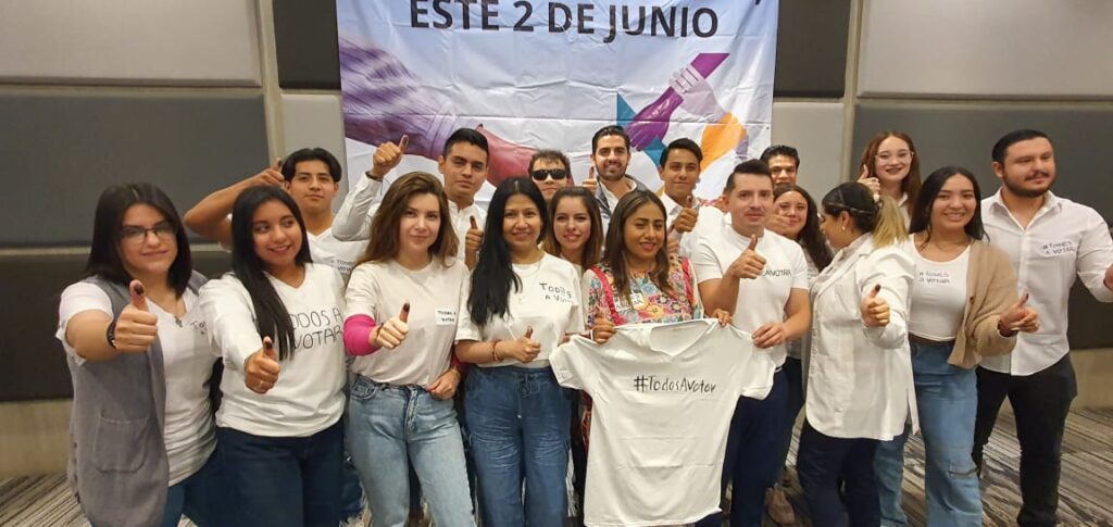 #TodosAVotar va por el cambio de actitud de jóvenes 