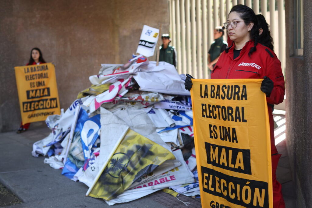 ‘La basura electoral es una mala elección’: Greenpeace 