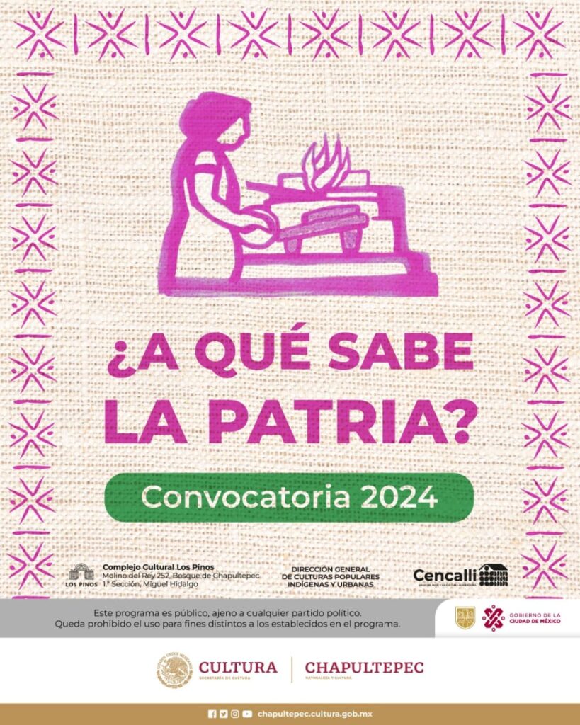 Participa en la cuarta edición “¿A qué sabe la patria?”