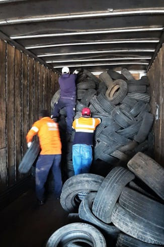 Ponen en marcha Manejo de Residuos Neumáticos