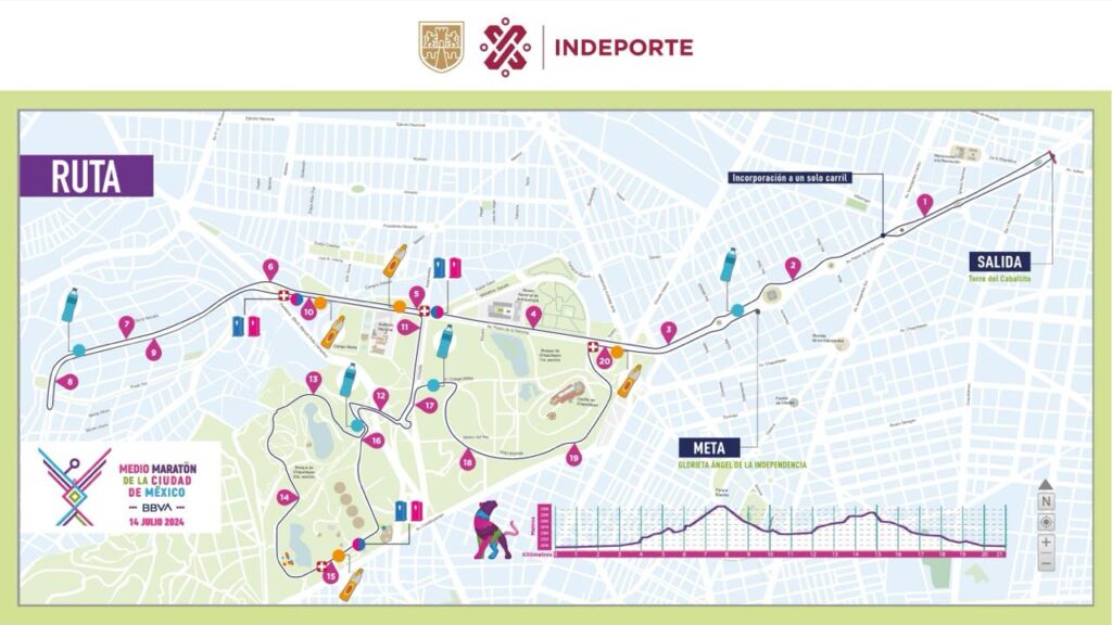 Disfrutarán 30 mil corredores del medio maratón 