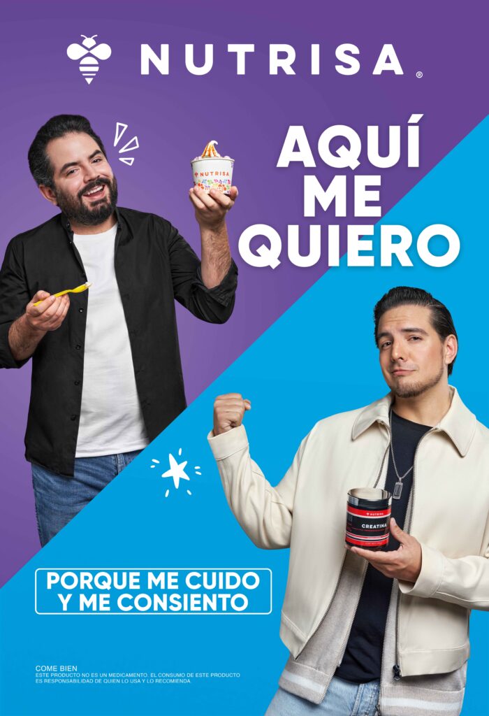 "Aquí Me Quiero" suena en Nutrisa