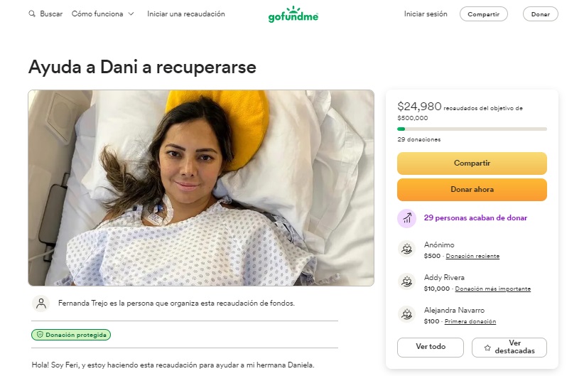 Bacteria hospitalaria puso al borde de la muerte a Daniela