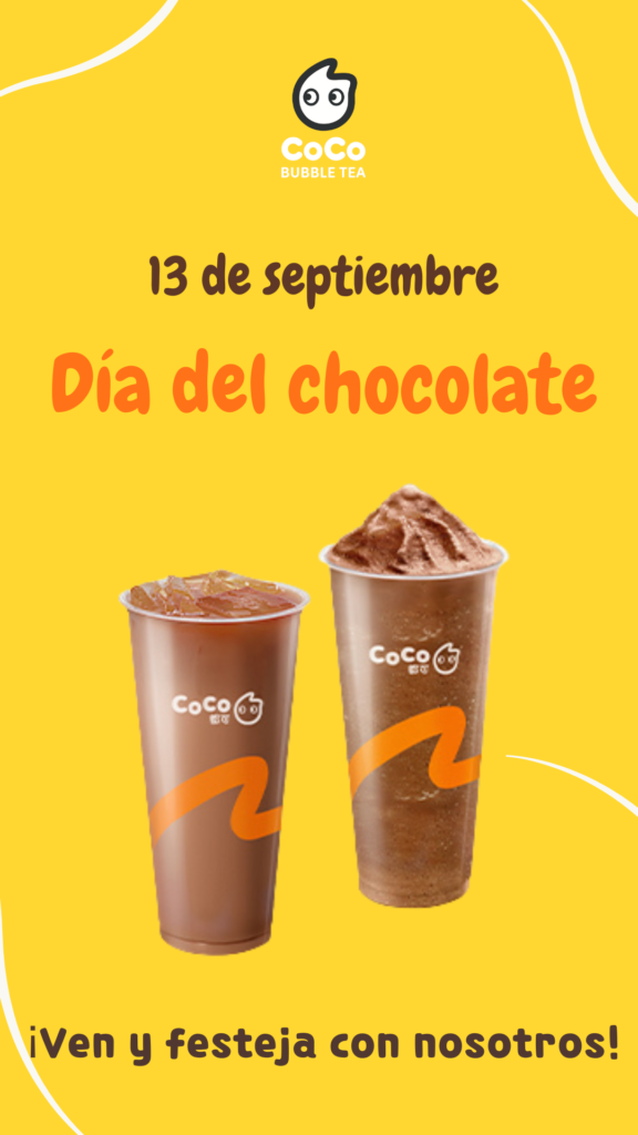 Día Internacional del chocolate: CoCo Bubble Tea