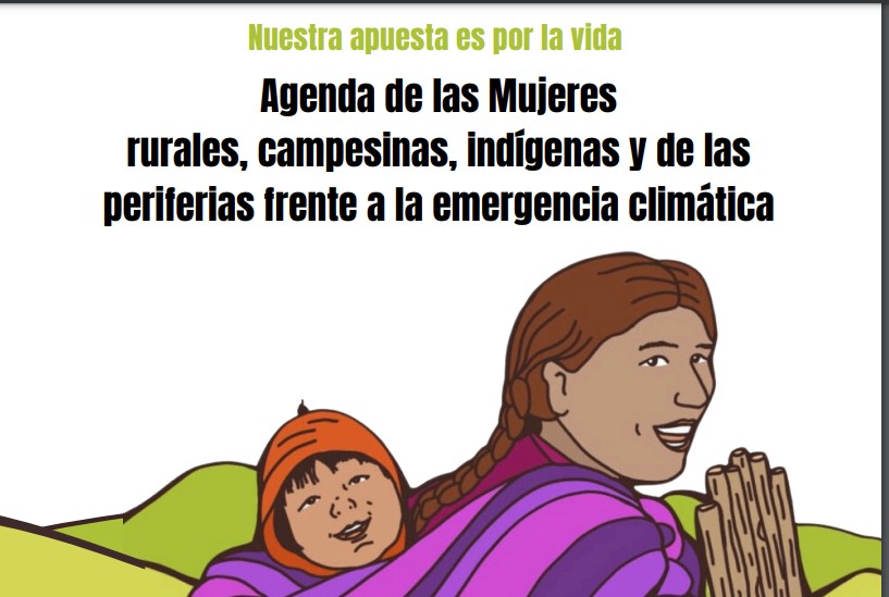 Presentan mujeres rurales  agenda climática