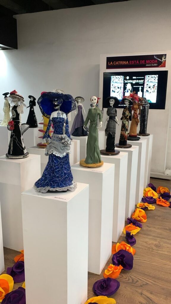 La Catrina está de moda en el Museo del Metro