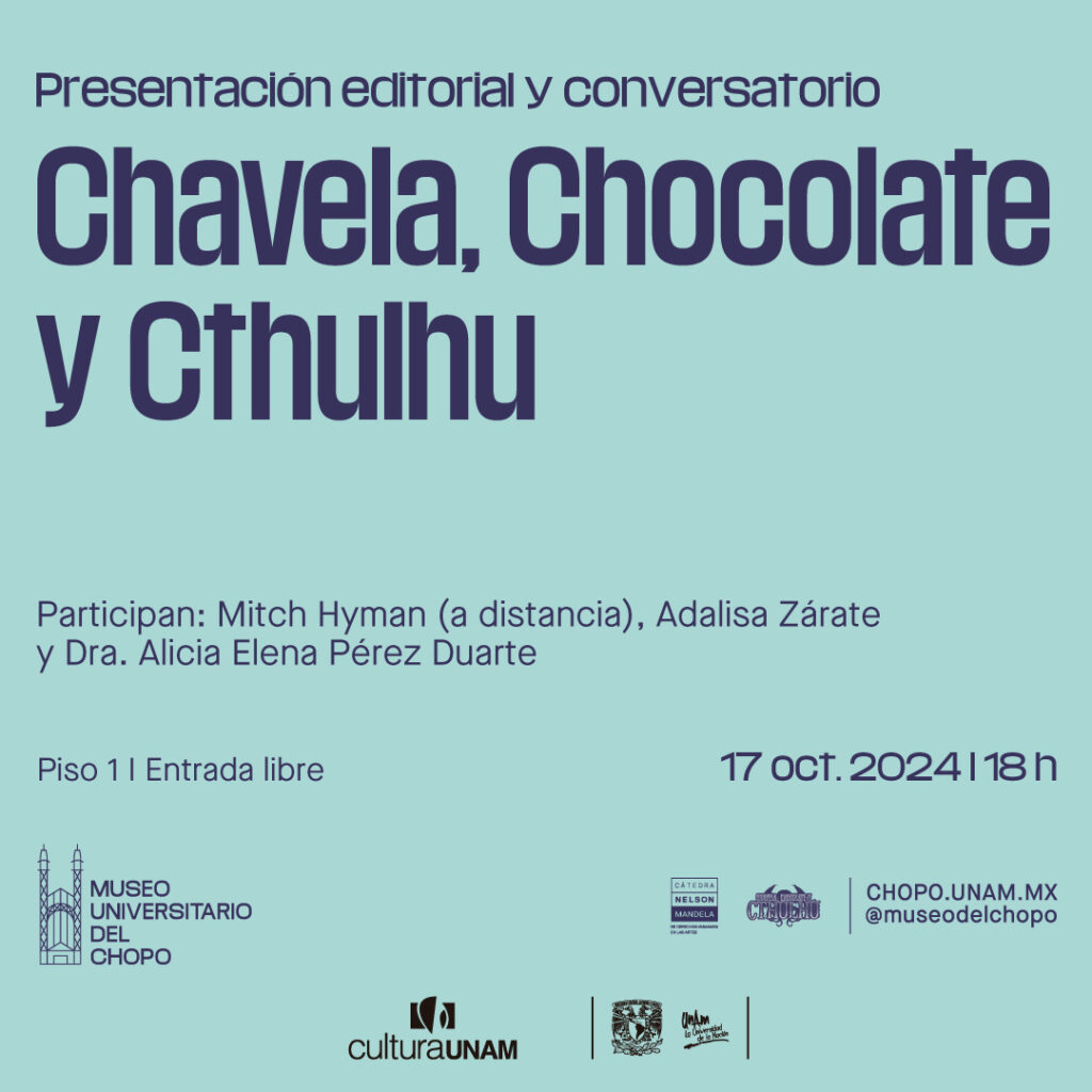 Chavela- Chocolate y Cthulhu. Antifascismo 