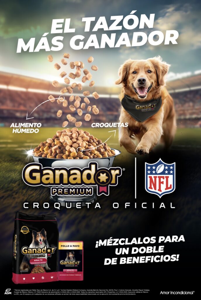 Cuatro años siendo la croqueta oficial de la NFL