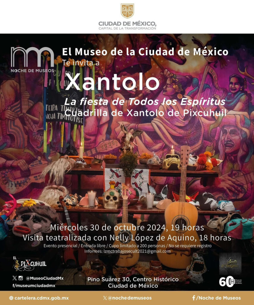 Edición especial de Noche de Museos de Día de Muertos