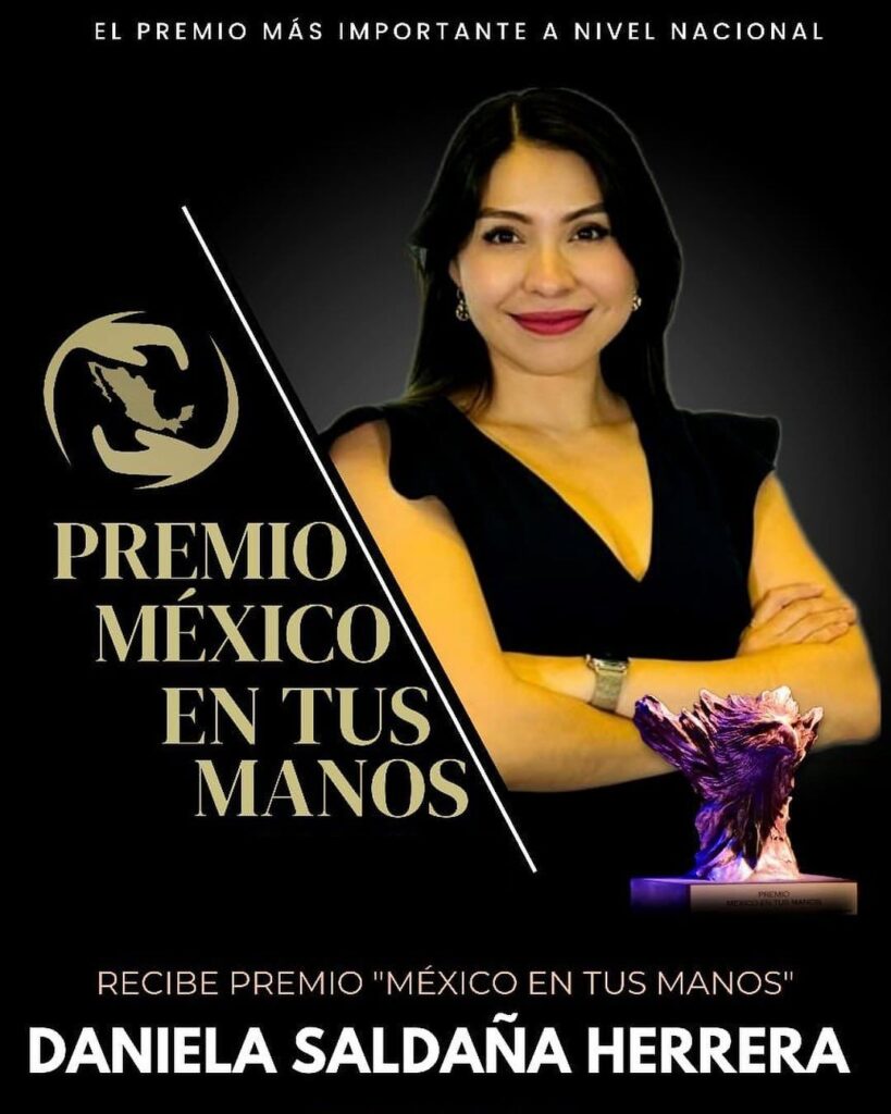 Reconocen a Daniela Saldaña Herrera con Premio 