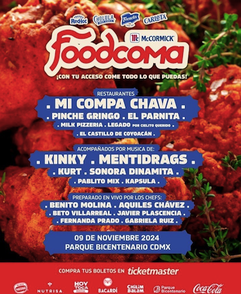 Este fin de semana se realizará Foodcoma