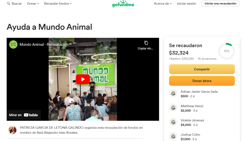 Ayuda a Mundo Animal a sostener a 22 especies 